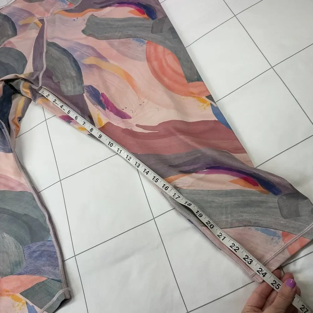 Athleta Leggings Womens 3X Elation 7/8 Vibrance Orchid Pink Yoga High Rise Gym - Picture 9 of 10